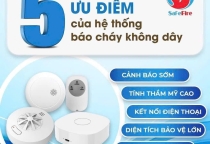 💡 5 ƯU ĐIỂM VƯỢT TRỘI CỦA HỆ THỐNG BÁO CH.ÁY CỤC BỘ KHÔNG DÂY💡