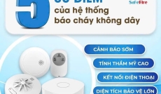 💡 5 ƯU ĐIỂM VƯỢT TRỘI CỦA HỆ THỐNG BÁO CH.ÁY CỤC BỘ KHÔNG DÂY💡
